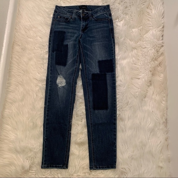 Celebrity Pink Ripped Patched Jean Tournai - Picture 2 of 10